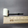 MBSD Meerschaum Deluxe Smooth Poker Block Meerschaum Pipe, Briar-Mortise - Image 7