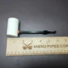 MBSD Meerschaum Deluxe Smooth Poker Block Meerschaum Pipe, Briar-Mortise - Image 7