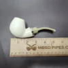 MBSD Meerschaum Silver Reverse Calabash Brandy Block Meerschaum Pipe - Image 7