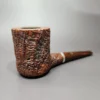 Larry Roush 2006 S2 Sandblasted Poker Estate Briar Pipe, American Estates - Image 3