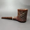 Larry Roush 2006 S2 Sandblasted Poker Estate Briar Pipe, American Estates - Image 4
