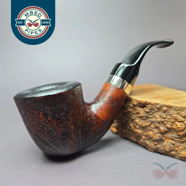 Morgan BlackJack 20 Sandblasted Dublin Briar Pipe, New