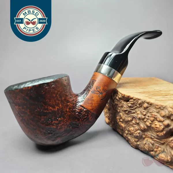 Morgan BlackJack 20 Sandblasted Dublin Briar Pipe, New