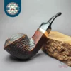 Morgan BlackJack 30 Sandblasted Bulldog Briar Pipe, New