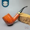 Bjarne Nielsen Signature Smooth Bent Billiard Estate Briar Pipe, Unsmoked, 9mm