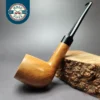 Michel Smooth Saddle Billiard Estate Briar Pipe Unsmoked