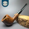 James Upshall P Grade Grp 4 Smooth Saddle Pot Estate Briar Pipe, Unsmoked