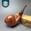 Wandi Riyadi Smooth Mushroom Dublin w/ Cumberland Handmade Briar Pipe, New