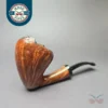 Wandi Riyadi Spot Carved Acorn Handmade Briar Pipe, New