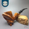 Randy Wiley 1988 The Conch Spiral Freehand Estate Briar Pipe, American Estates