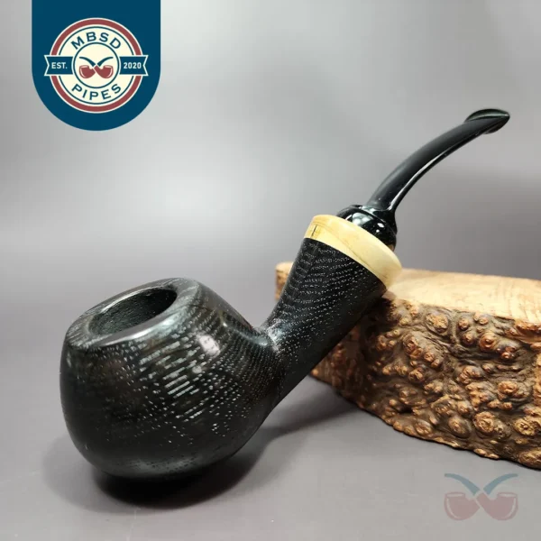 Sebastian Heck Morta Apple w/ Mammoth Handmade Pipe, New