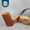Dave Neeb Handmade Magnum Smooth Cherrywood Briar Pipe, New