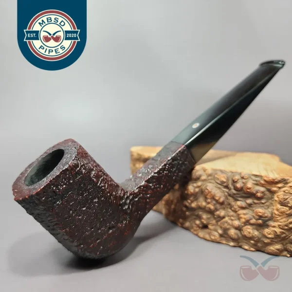 Ashton 2006 Pebble Grain XX Sandblasted Panel Estate Briar Pipe, English Estates