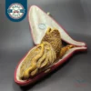 MBSD Meerschaum Masters by Kenan Magnum Pirate Block Meerschaum Pipe, New