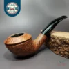 Kevin Arthur Sandblasted Rhodesian Estate Briar Pipe, American Estates