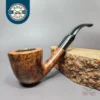 WO Larsen Super 335 Smooth Bent Pot Estate Briar Pipe, Danish Estates