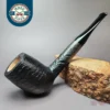 Samson Sandblasted Billiard Estate Briar Pipe, Unsmoked