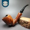 Bjarne Large Smooth Freehand Estate Briar Pipe, Danish Estates