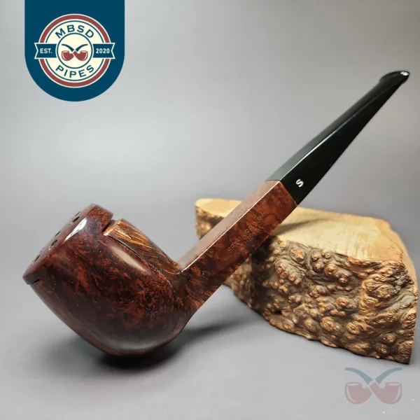 Sparkproof Weatherproof Hurricane Wind Cap Estate Briar Pipe, French Estates