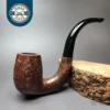 G.V.G. Sandblasted Full Bent Billiard Estate Briar Pipe, French Estates