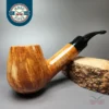 James Upshall Empire Executive Smooth Bent Billiard Estate Briar Pipe, Unsmoked