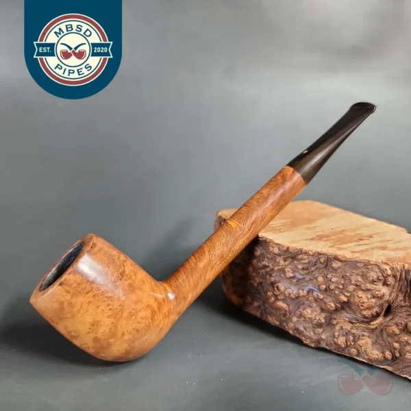 Dr Plumb Tween Size 24 Smooth Estate Briar Pipe, Unsmoked