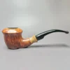 Viprati Smooth Dublin Sitter w/ Olivewood Estate Briar Pipe, Italian Estates - Image 3