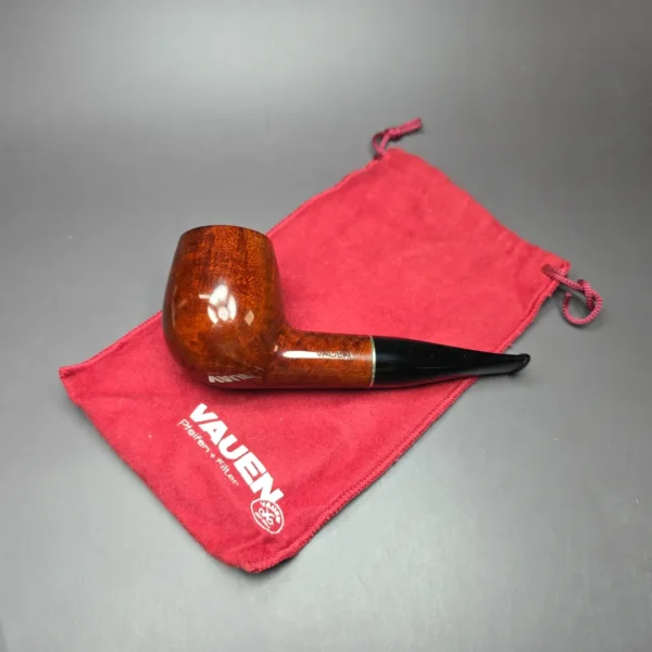 Vauen 3211 Smooth Brandy Estate Briar Pipe, Unsmoked, 9mm - Image 3
