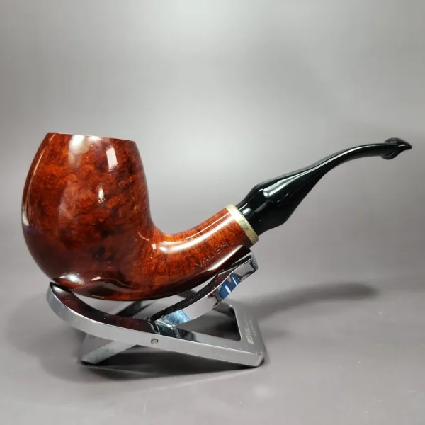 Vauen 6873 Smooth Bent Egg Estate Briar Pipe, Unsmoked, 9mm - Image 3