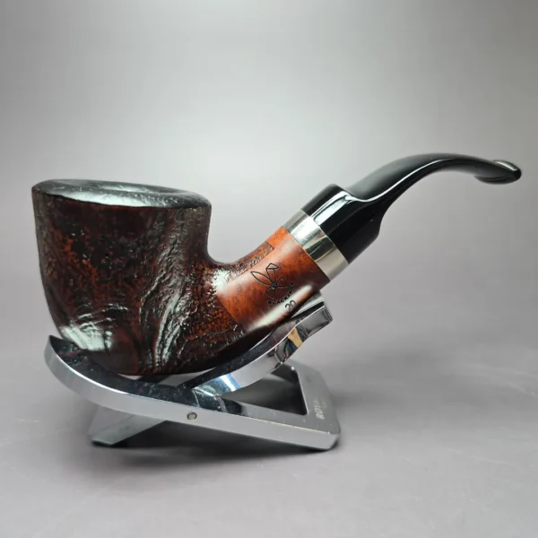 Morgan BlackJack 20 Sandblasted Dublin Briar Pipe, New - Image 3