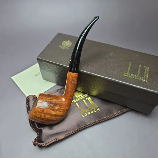 Dunhill 1980 Dead Root **** XL Smooth Acorn Estate Briar Pipe, English Estates - Image 3