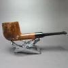 James Upshall P Grade Grp 4 Smooth Saddle Pot Estate Briar Pipe, Unsmoked - Image 3