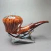 Wandi Riyadi Smooth Mushroom Dublin w/ Cumberland Handmade Briar Pipe, New - Image 3
