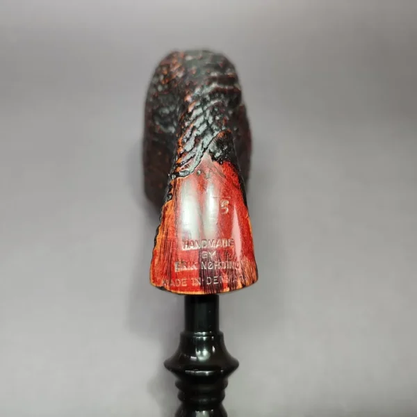 Nording Sandblasted Freehand Estate Briar Pipe, Danish Estates - Image 3