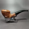 Kevin Arthur Sandblasted Rhodesian Estate Briar Pipe, American Estates - Image 3