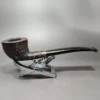 Dunhill 1980 Shell Briar 41781 Sandblasted Zulu Estate Briar Pipe, English Estates - Image 3