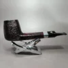 Rainer Barbi for Chieftains Sandblasted Facet Estate Briar Pipe, German Estates - Image 3