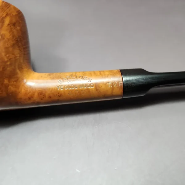 Barling's Make Family Era YOW 409 EXEL Smooth Pot Estate Briar Pipe, English Estates - Image 3