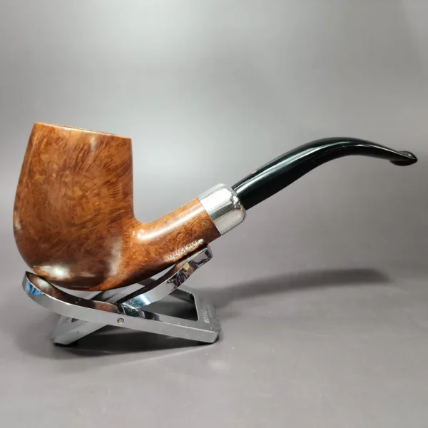 Ser Jacopo L1 Smooth Army Mount Billiard Estate Briar Pipe, Italian Estates - Image 3