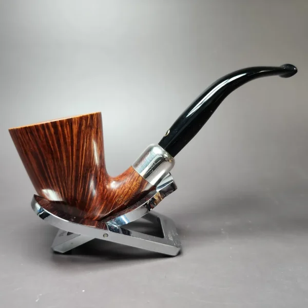 Ser Jacopo Gem Series Granato Smooth Estate Briar Pipe, Italian Estates - Image 3