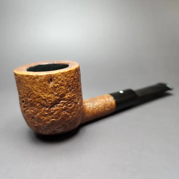Dunhill 1963 Tanshell 6R Sandblasted Pot Estate Briar Pipe, English Estates - Image 3