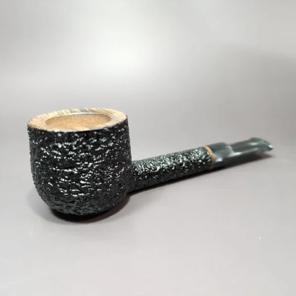 Neal Monier Rusticated Pot Estate Briar Pipe, Unsmoked - Image 3