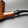 Karl Erik Smooth Poker Sitter Estate Briar Pipe, Danish Estates - Image 3