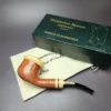 Tom Spanu 2000 Millennio Smooth Pot w/ Boxwood Estate Briar Pipe, Unsmoked - Image 3