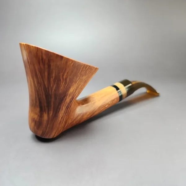 Viprati 4 Clover Smooth Dublin Estate Briar Pipe, Italian Estates - Image 3