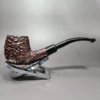 Castello Sea Rock KKK Rusticated Billiard Estate Briar Pipe, Unsmoked - Image 3