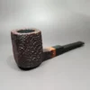 Unknown Sandblasted Panel Estate Briar Pipe, Other Estates - Image 3