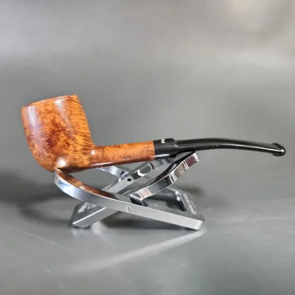 Dr Plumb Junior Smooth Small Billiard Estate Briar Pipe, Unsmoked - Image 3