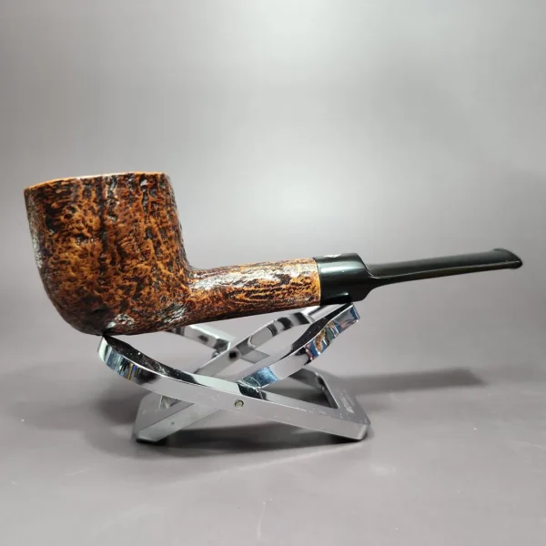 Parker Super Briar Bark 267 Grp 4 Sandblasted Estate Briar Pipe, English Estates - Image 4