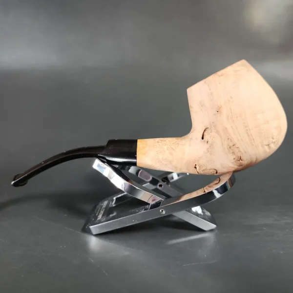 Morgan Bones Sandblasted Brandy Briar Pipe, New - Image 4